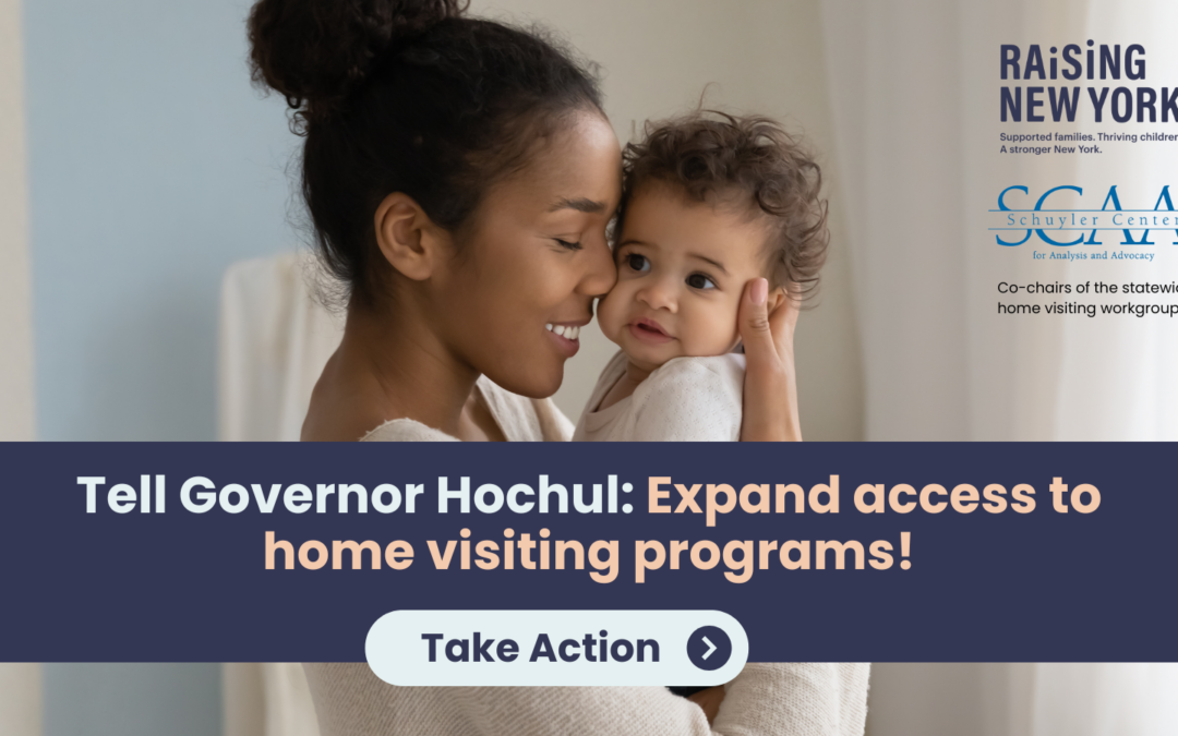 Expand access to maternal, infant, and early childhood home visiting in the 2024 Executive Budget!